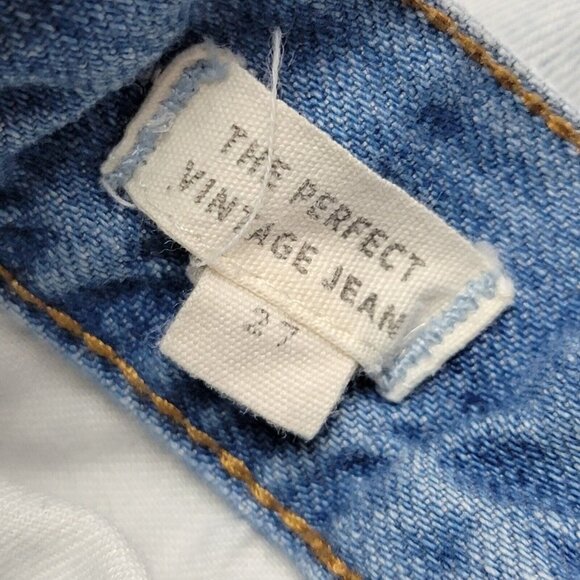 Madewell Women's The Perfect Vintage Jean in Fitzgerald Wash Size 27 Lig… - Picture 4 of 5